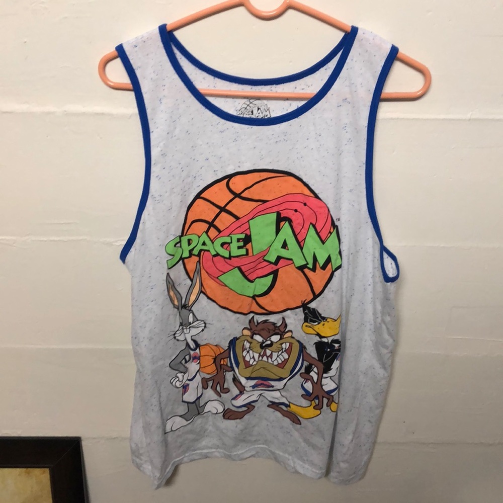 New* Space Jam Tank Top Large